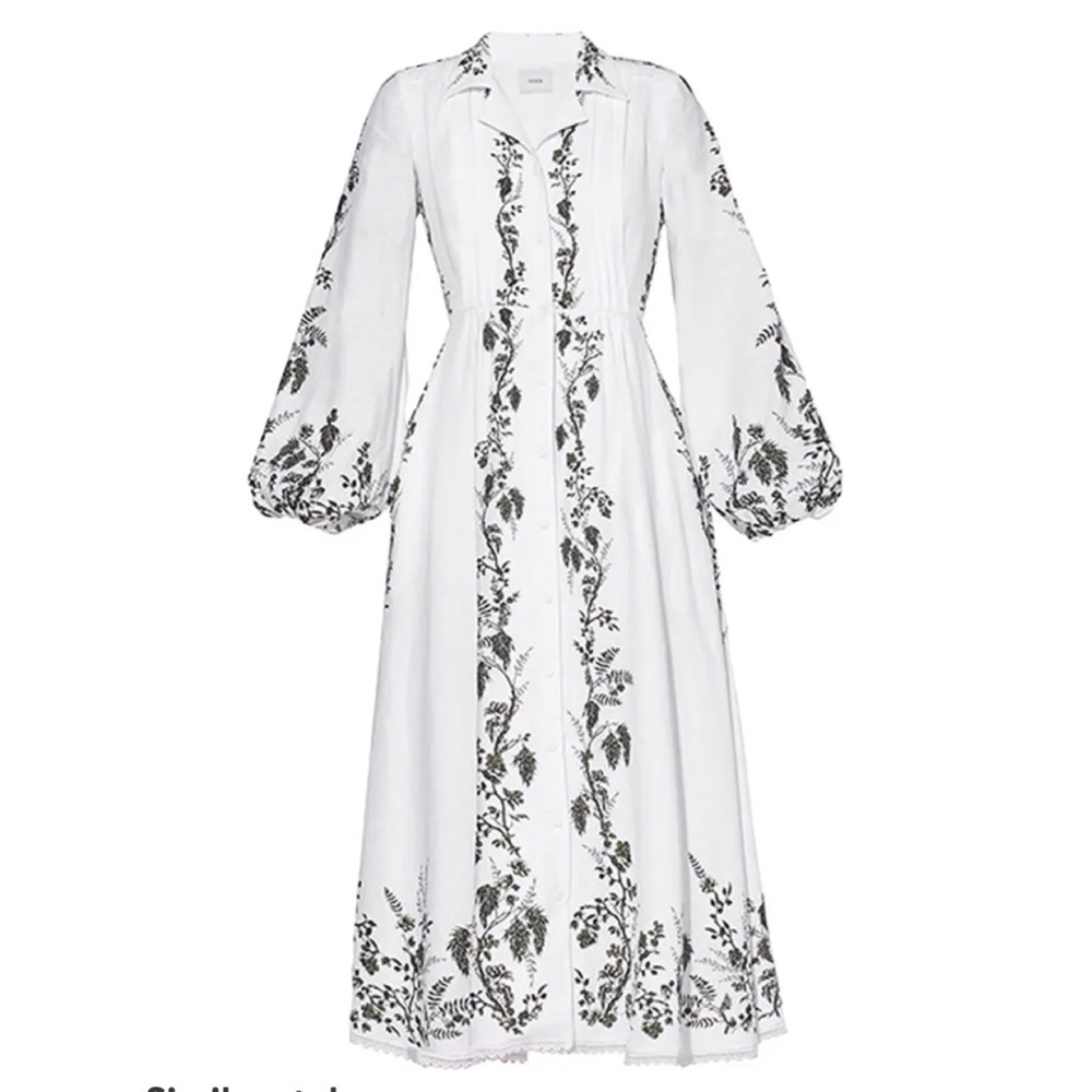 FOUND- ISO Erdem Kendrick Wild Fern Dress - Picture 1 of 2